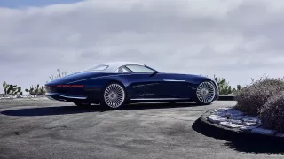 Mercedes-Maybach 6 v provedení kabriolet vypadá ja