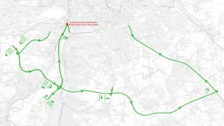 Doprava na Barrandovském mostě nabývá na dramatičnosti. Od března se ze Strakonické ulice na Jižní spojku nedostanete