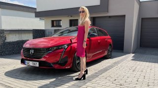 Tereza Tobiášová a Peugeot 308 SW