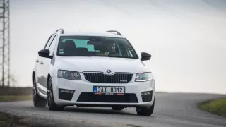 Škoda Octavia RS TDI jízda 6