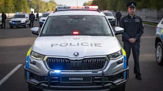 Škoda Kodiaq policie