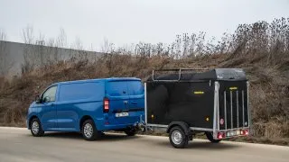 Test přívěsu Agados VZ
