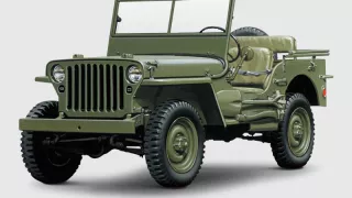 1941-1945 WILLYS MB bez střechy