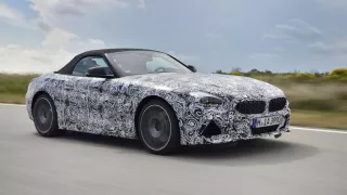 BMW Z4 testy Miramas