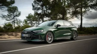 Speciální Audi RS 3 potěší řidiče i kutily. Za více než 2,6 milionu vám dovolí nastavit si podvozek
