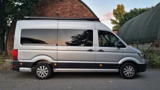 VW Crafter s vestavbou Sicar