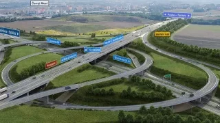 Pražský okruh se na severu prodraží o 21 miliard. Bude hezčí a vstřícnější k prostředí