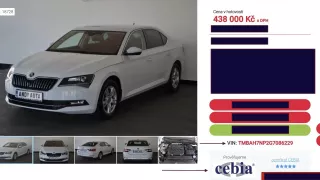 Inzerát Škoda Superb