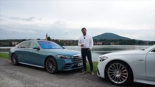 Přehlídka za 11 milionů korun. Muldix na silnici krotil dva naprosto různé Mercedesy třídy S