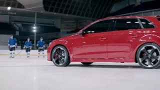 Audi RS3 je na ledě jako doma - Obrázek 4