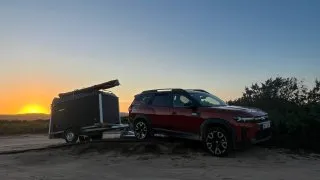 Test přívěsu Agados VZ