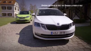 Srovnávací test plynové Škody Octavia G-TEC vs. plynové Škody Citigo G-TEC (repríza)