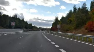 Zvýšená rychlost na dálnici