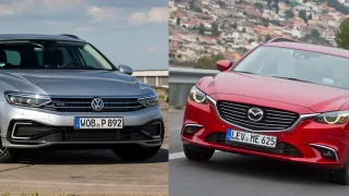 Bazarová ikona VW Passat, nebo osobitá Mazda 6? Tipy, na co si dát u těchto ojetin pozor