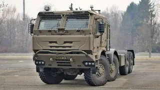 Tatra Force 8x8 s pancéřovanou kabinou
