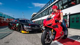 Andrea Dovizioso se chystá na první závod v DTM