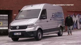 Test elektrododávky Volkswagen e-Crafter