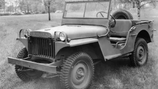 1941 WILLYS MA na dobové fotografii