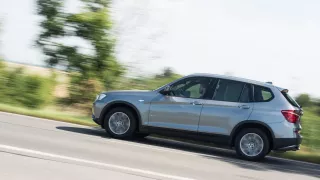 BMW X3 xDrive20d jízda 2