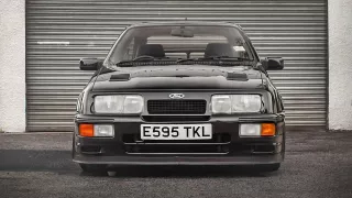 Ford Sierra RS500 Cosworth je vyhledávaná rarita. 