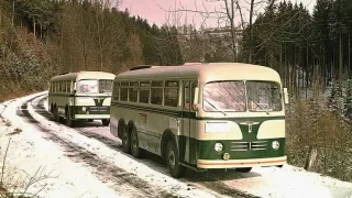 Retro: Horský autobus Karosa T 500 HB se moc neosvědčil. Místo do zatáčky jezdil rovně