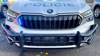 Policejní Škoda Kodiaq