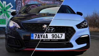 Peugeot 308 GTi vs. Hyundai i30 N Performance: ikonu vyzval nováček z Česka, který překvapil svět