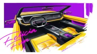 Studie Škoda Felicia Fun Modern