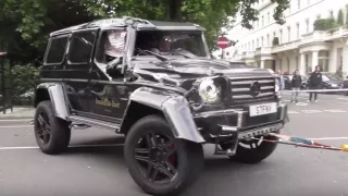 Prius při nehodě převrátil Brabus G500 4x4² - Obrá