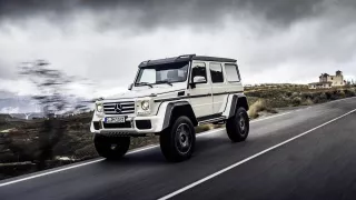 Mercedes G500 4x4 Na druhou končí 4