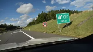 Zvýšená rychlost na dálnici