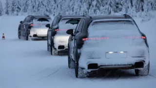 Testování Porsche Cayenne