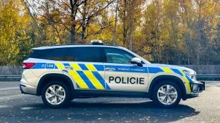 Policejní Škoda Kodiaq