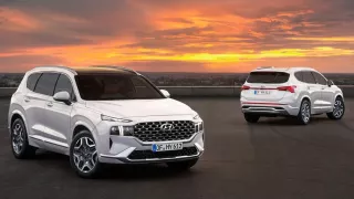 Modernizovaný Hyundai Santa Fe vypadá spíš jako zbrusu nový model. A nejen vypadá