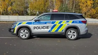 Policejní Škoda Kodiaq
