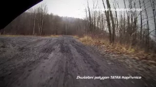 Test obrněného transportéru Titus