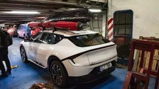 Kia EV6 na Sardinii