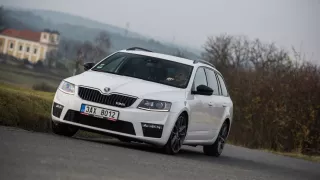 Škoda Octavia RS TDI jízda 3