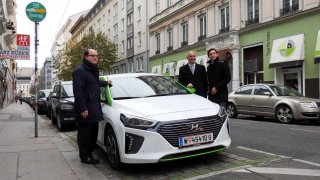 Carsharing ve Vídni využívá hybridy Hyundai