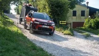 Test přívěsu Agados VZ