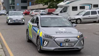 Policejní Hyundai Ioniq Electric