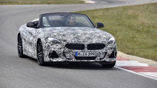 BMW Z4 testovací jízdy v Miramas