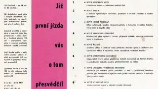 Brožura pro Škodu 1000 MB