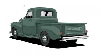 Historie pickupů od Chevroletu. 8