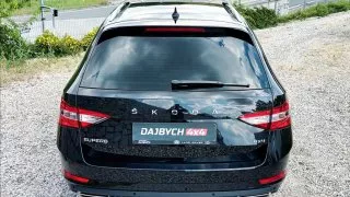 Pancéřovaná Škoda Superb Combi