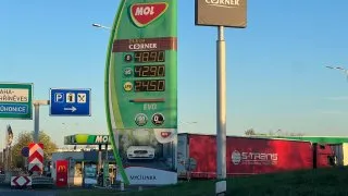 Ceny paliv, D1 u Prahy