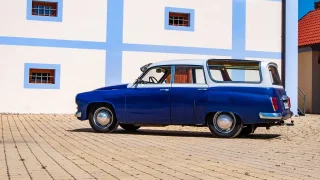 Wartburg Camping nabídl jen přespání, ale ve východní Evropě představoval ojedinělé stylistické dílo