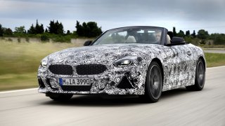 BMW Z4 testy Miramas