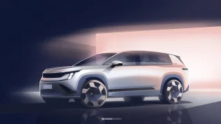 Takhle vypadá nová Škoda Peaq. Mladá Boleslav ukázala první skici elektromobilu pro sedm