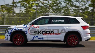 Škoda Kodiaq RS rekord na Nordschleife